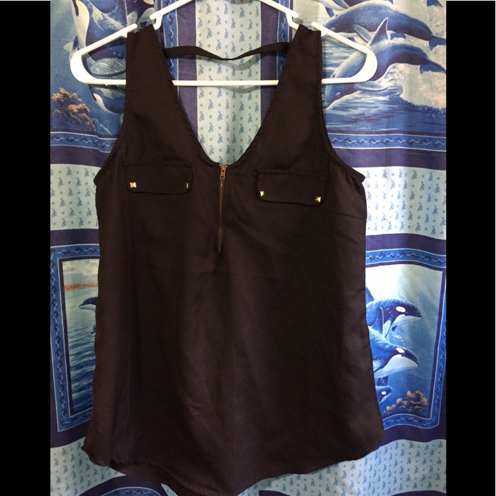 Fashion Web Top Sz M
